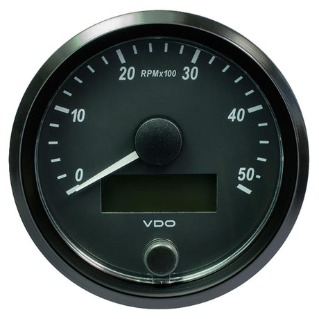 VDO SingleViu 80mm (3-1/8") Tachometer - 5000 RPM [A2C3833000030] - Life Raft Professionals