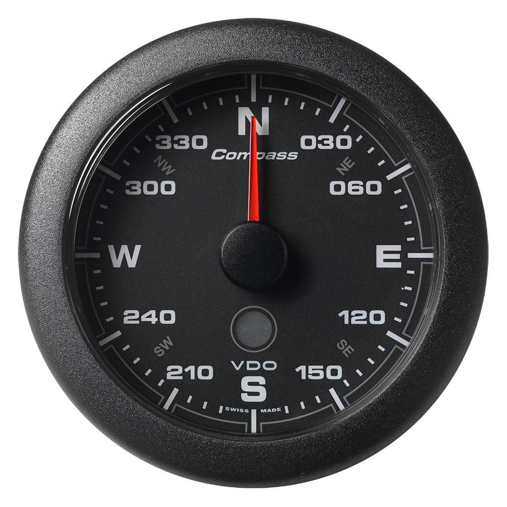 Veratron 3-3/8" (85MM) OceanLink Compass - 360 - Black Dial Bezel [A2C1957380001] - Life Raft Professionals
