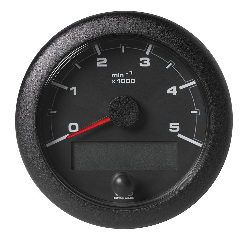 Veratron 3-3/8" (85MM) OceanLink NMEA 2000 Tachometer - 5000 RPM - Black Dial Bezel [A2C1065720001] - Life Raft Professionals