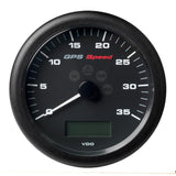 Veratron 4-1/4" (110MM) ViewLine GPS Speedometer 0-35 KNOTS/KMH/MPH - 8 to 16V Black Dial Bezel [A2C59501782] - Life Raft Professionals