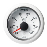 Veratron 52 MM (2-1/16") ViewLine Pyrometer - 250 to 1650F - White Dial Bezel [A2C59512335] - Life Raft Professionals