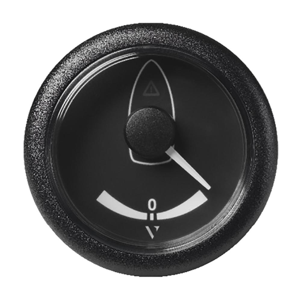 Veratron 52MM (2-1/16") ViewLine Rudder Angle Gauge 40 STB/Port - Black Dial Bezel [A2C59514154] - Life Raft Professionals