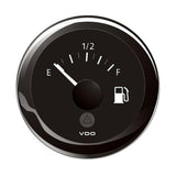 Veratron 52MM (2-1/16") ViewLine Tank Level Gauge E/F - 3-180 Ohm - Black Dial Bezel [A2C59514091] - Life Raft Professionals