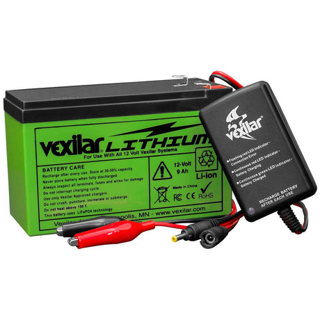 Vexilar 12V Lithium Ion Battery Charger [V-120L] - Life Raft Professionals
