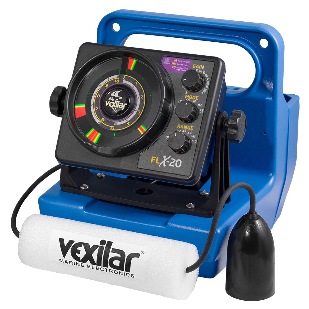 Vexilar FLX-20 Genz Pack w/12 Ice Ducer [GPX2012] - Life Raft Professionals