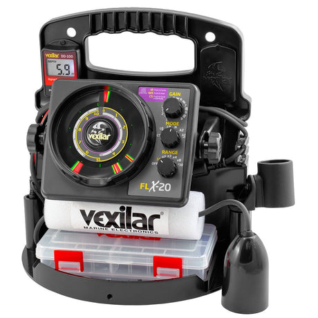 Vexilar FLX-20 Pro Pack II w/12 Ice Ducer DD-100 [PPX2012D] - Life Raft Professionals