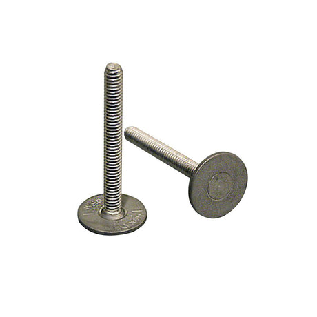 Weld Mount 1.25" Tall Stainless Panel Stud w/0.62" Base & #8 x 32 Thread - Qty. 15 - Life Raft Professionals