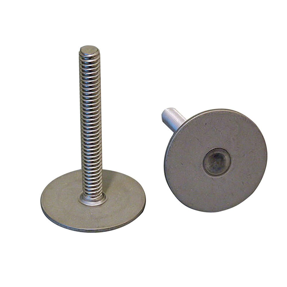 Weld Mount 1.5" Tall Stainless Stud w/1/4" x 20 Threads - Qty. 10 - Life Raft Professionals