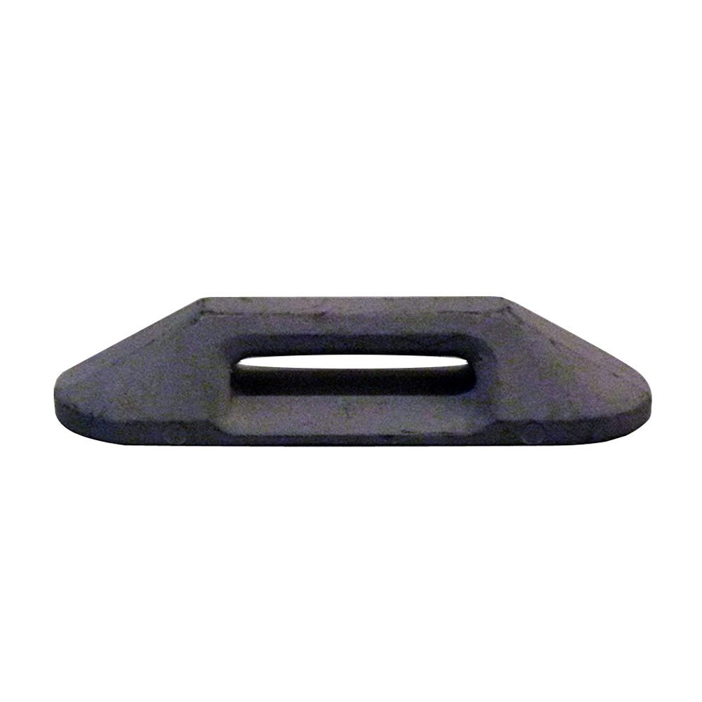 Weld Mount AT-113B Large Black Footman's Strap - Qty. 6 - Life Raft Professionals