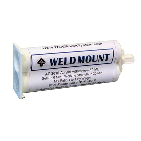Weld Mount AT-2010 Acrylic Adhesive - 10-Pack - Life Raft Professionals