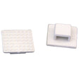 Weld Mount AT-3 Small White Nylon Wire Tie Mount - Qty. 50 - Life Raft Professionals