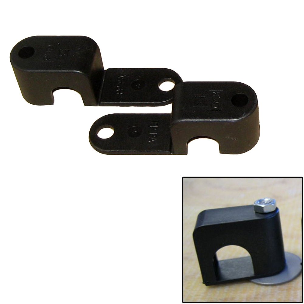 Weld Mount Single Poly Clamp f/1/4" x 20 Studs - 1/2" OD - Requires 1.5" Stud - Qty. 25 - Life Raft Professionals