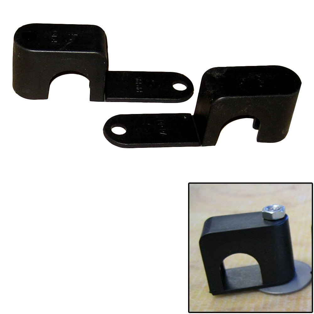 Weld Mount Single Poly Clamp f/1/4" x 20 Studs - 3/4" OD - Requires 1.75" Stud - Qty. 25 - Life Raft Professionals