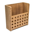 Whitecap Teak Grate Front Magazine Rack - Life Raft Professionals