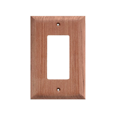 Whitecap Teak Ground Fault Outlet Cover/Receptacle Plate - Life Raft Professionals