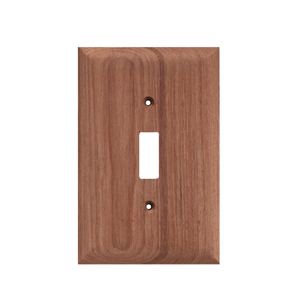 Whitecap Teak Switch Cover/Switch Plate - Life Raft Professionals