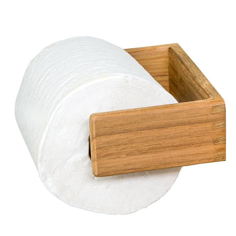 Whitecap Teak Toilet Tissue Rack - Life Raft Professionals