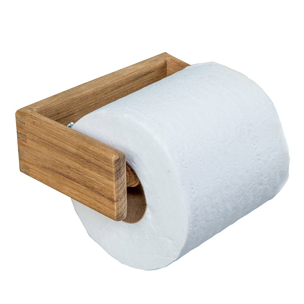 Whitecap Teak Toilet Tissue Rack - Life Raft Professionals