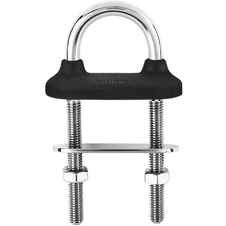Wichard Black Watertight U-Bolt - 10mm Diameter - 25/64" - 110mm Length - 4-21/64" - Life Raft Professionals