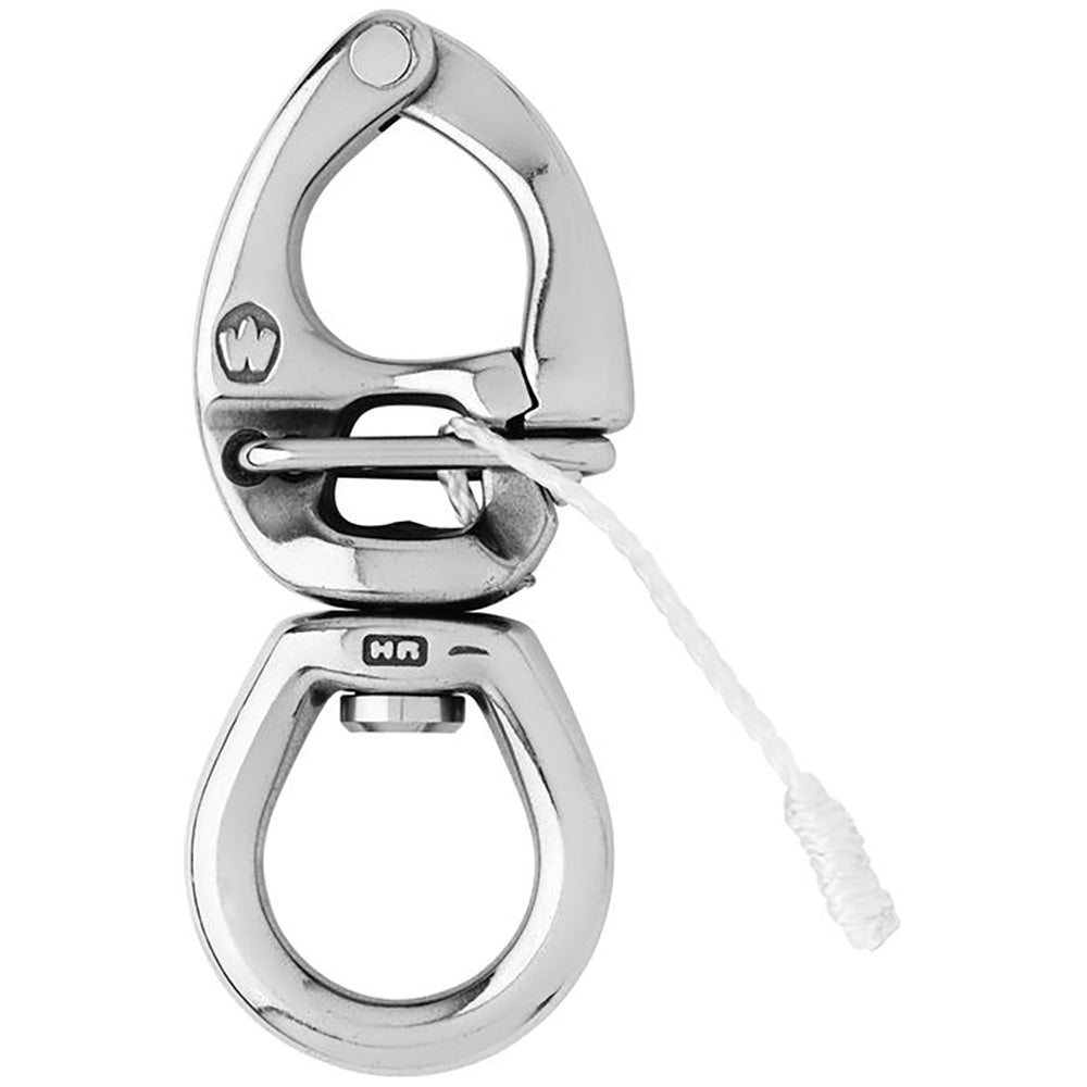 Wichard HR Quick Release Snap Shackle With Large Bail - 80mm Length - 3-5/32" - Life Raft Professionals