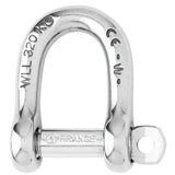 Wichard Self-Locking D Shackle - Diameter 10mm - 13/32" - Life Raft Professionals
