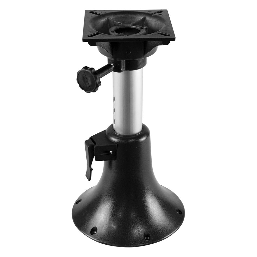 Wise 13-18" Aluminum Bell Pedestal w/Seat Spider Mount - Life Raft Professionals