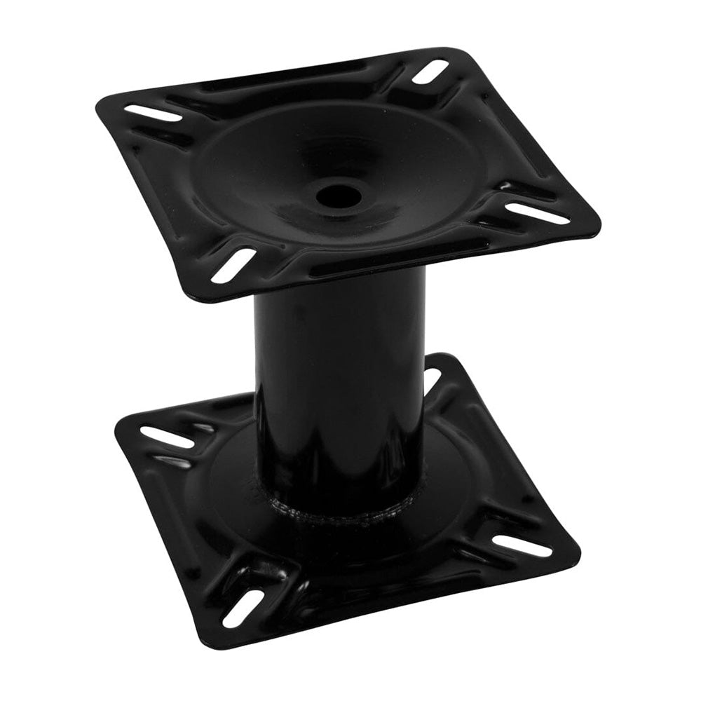 Wise 7" Steel Pedestal - Black - Life Raft Professionals