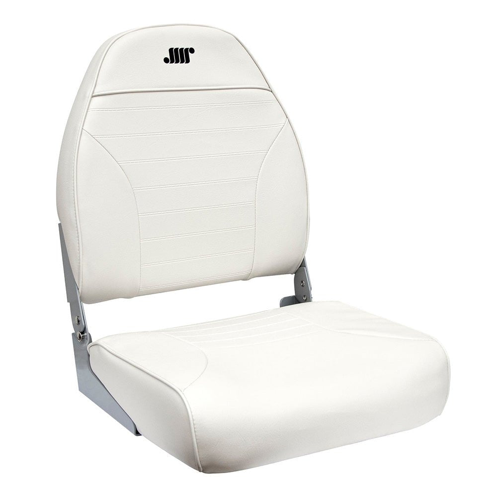 Wise Standard High-Back Fishing Seat - White - Life Raft Professionals