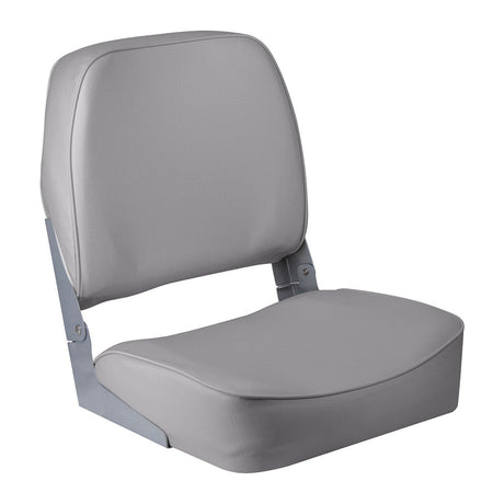 Wise Super Value Low-Back Fishing Seat - Grey - Life Raft Professionals
