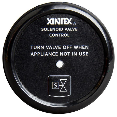 Xintex Propane Control & Solenoid Valve w/Black Bezel Display [C-1B-R] - Life Raft Professionals